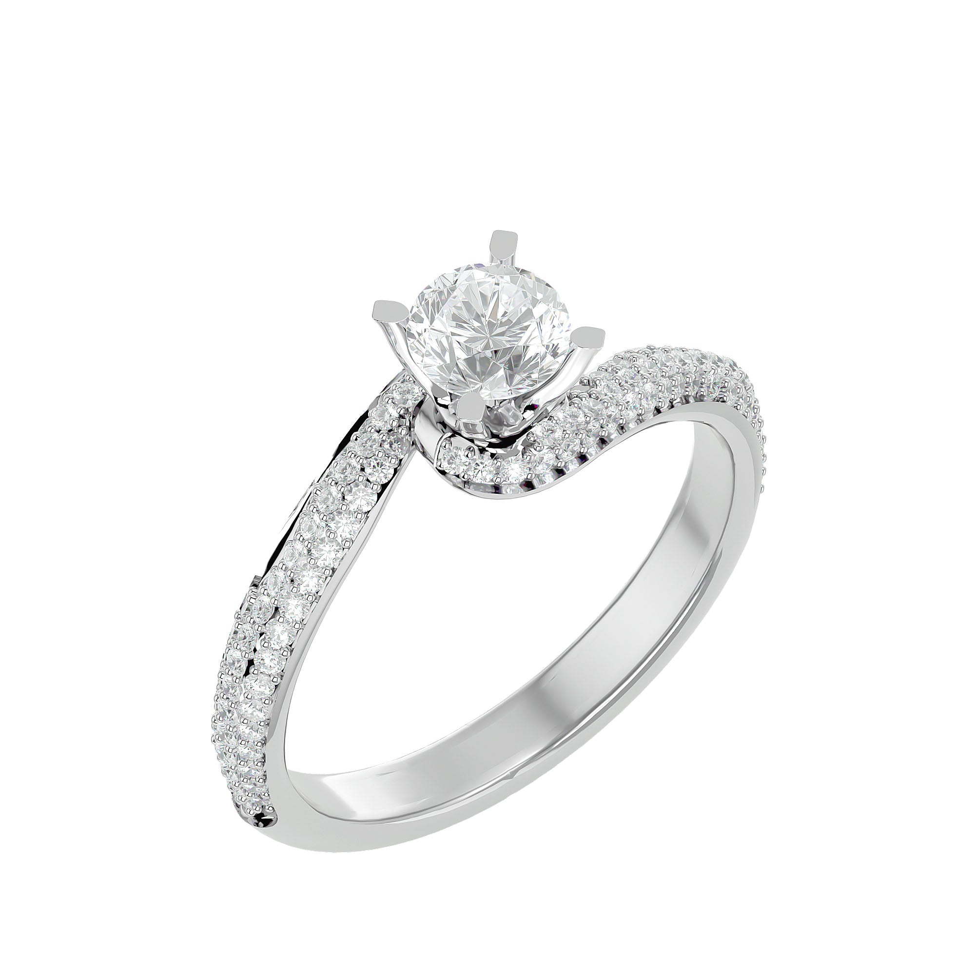 Mallory Solitaire Solitaire Ring